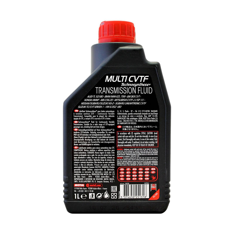 MOTUL MULTI CVTF Transmission Fluid