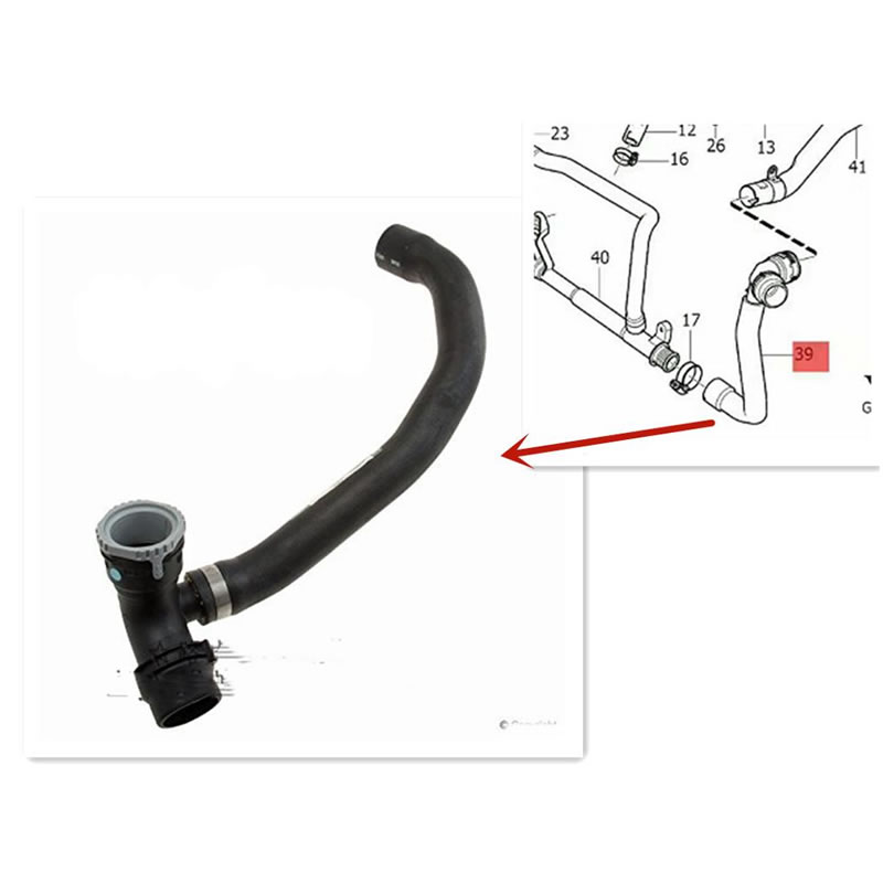 VOLVO Engine Coolant Hose  KUBAI 30774513