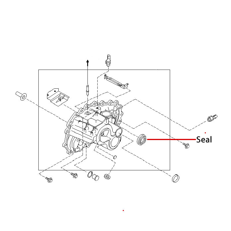 Shaft Seal NISSAN Genuine 383428H500 image 3