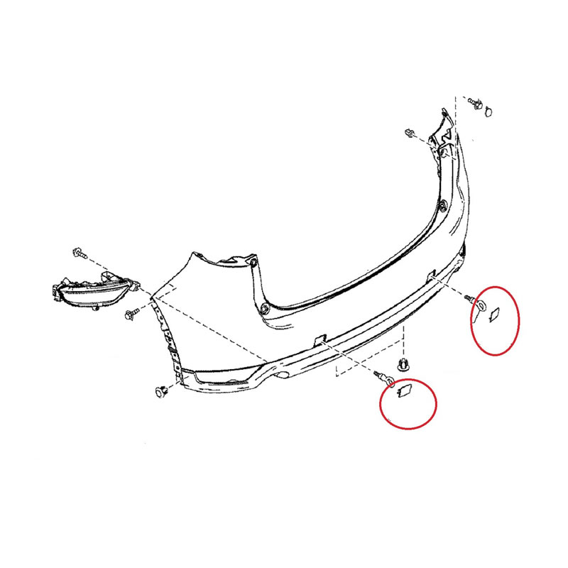 MAZDA CX-5 Tow Hook Cover KB8A50EL1BB image 3