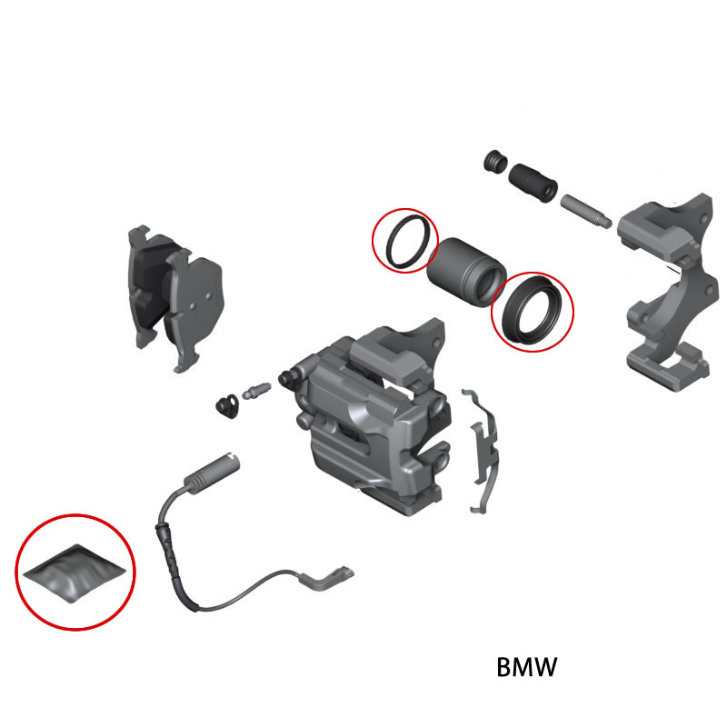 AUDI Repair Kit, Brake Caliper FEBEST  1775A6F image 3