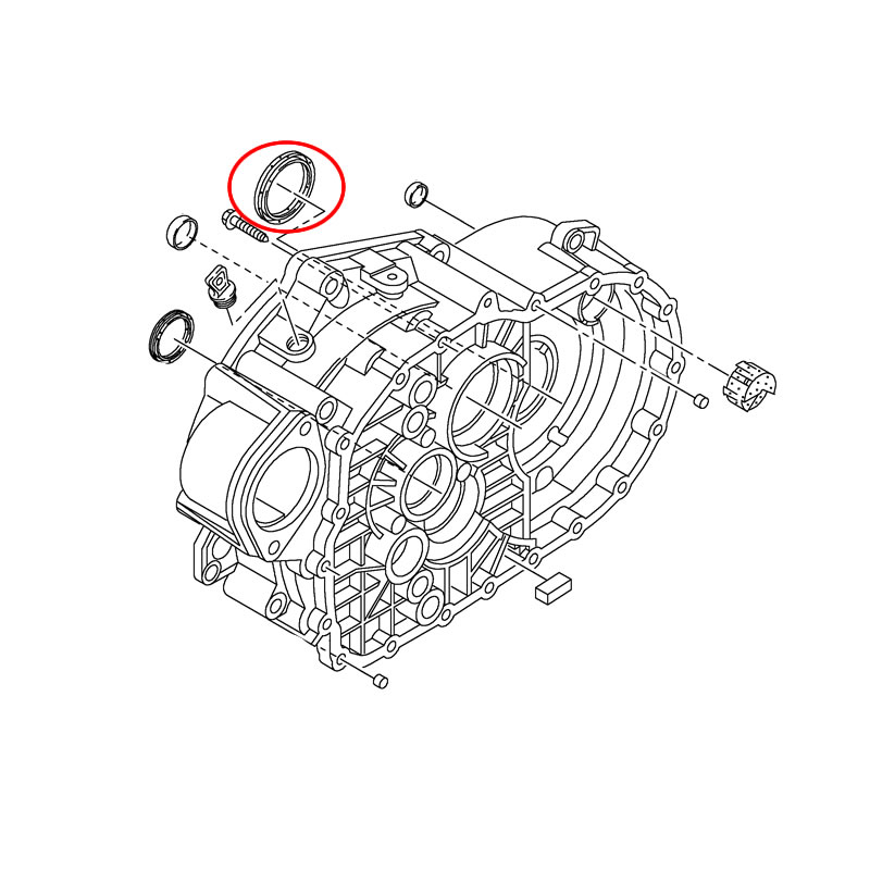VW / AUDI Genuine Shaft Seal 02M301189G