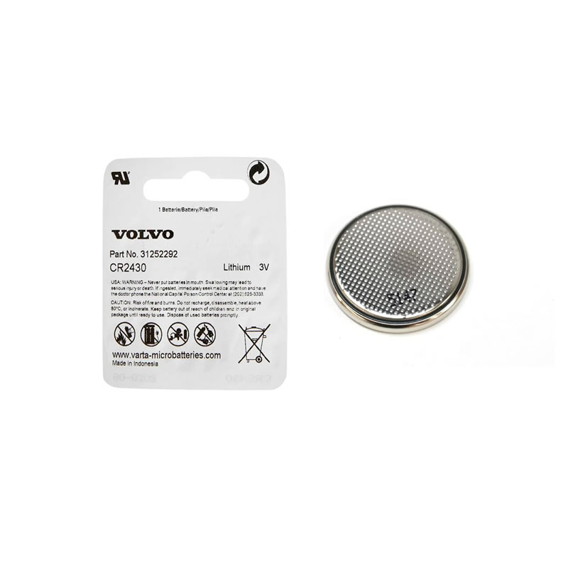 VOLVO GENUINE KEY FOB Battery 31252292