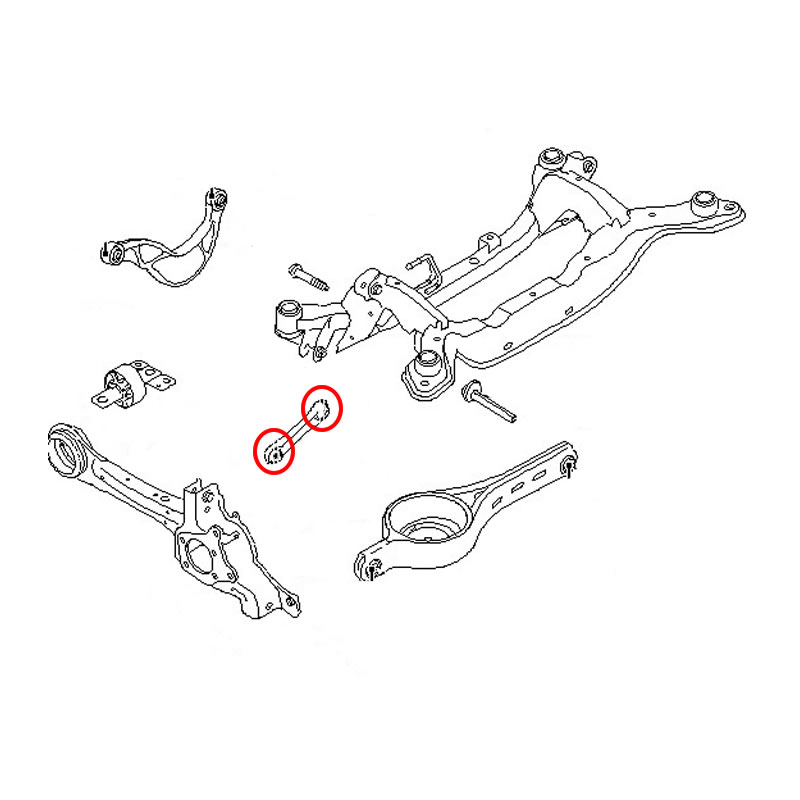 VOLVO Rear Control Arm Bush ALTE  31340354