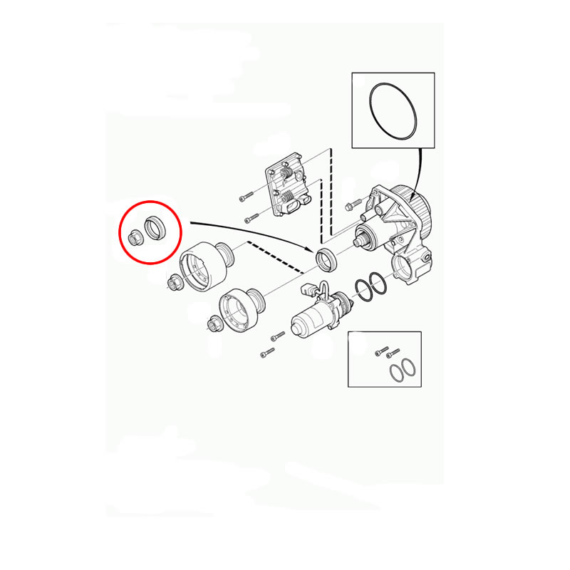VOLVO Shaft Seal Kit, Transfer Case 32240128