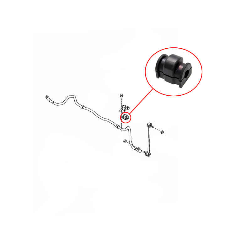 MAZDA 2 Stabilizer Bush D65134156