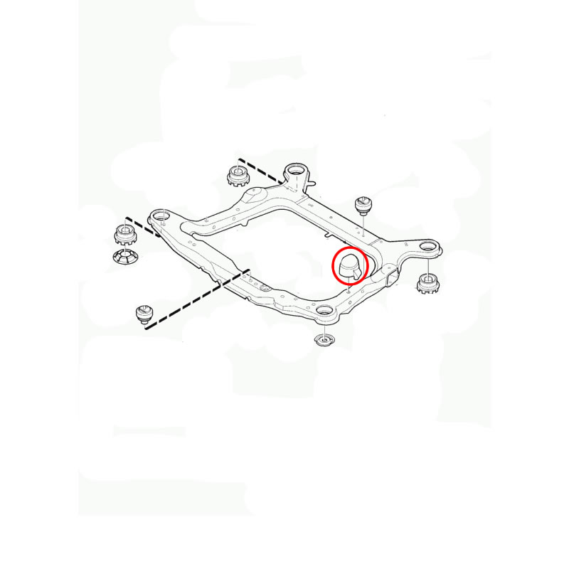 VOLVO XC90 Engine Mounting Buffer 8649837