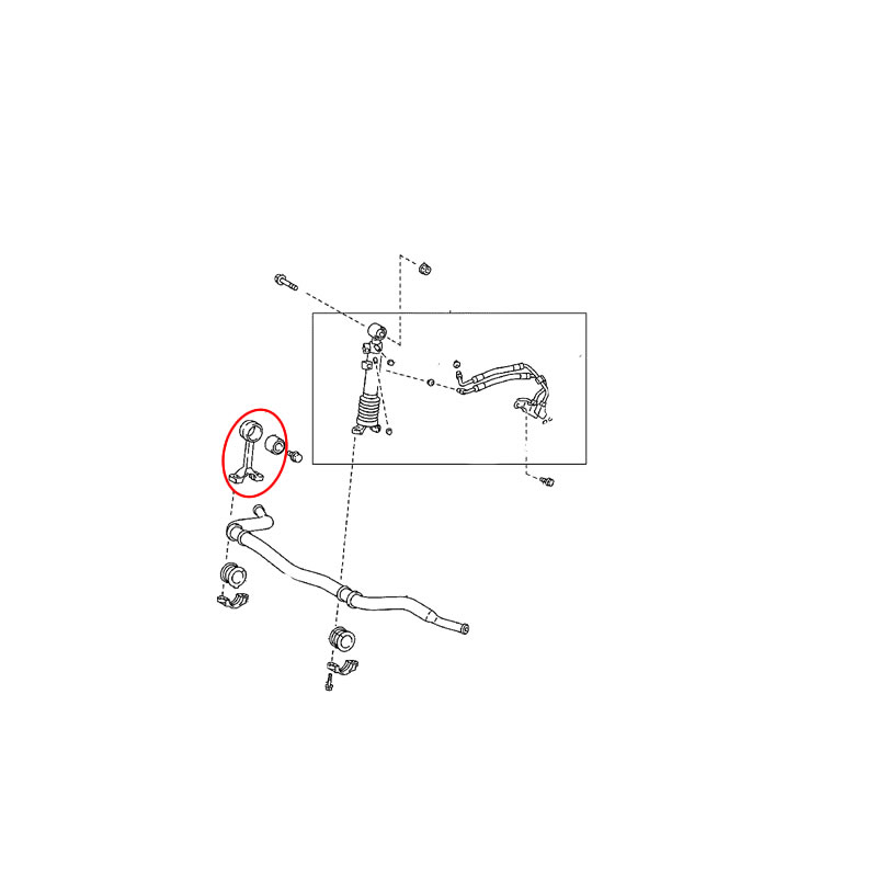 TOYOTA PRADO 150 Front Stabilizer Link 4882060090