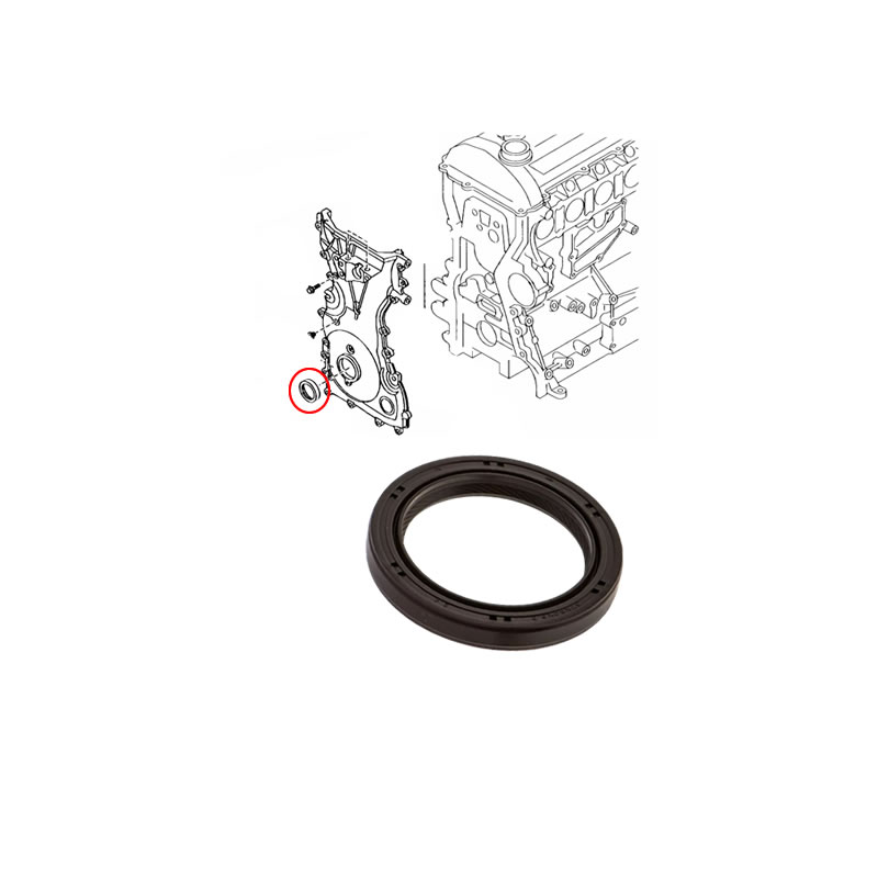 MAZDA GENUINE Crankshaft Seal Timing End L3G610602