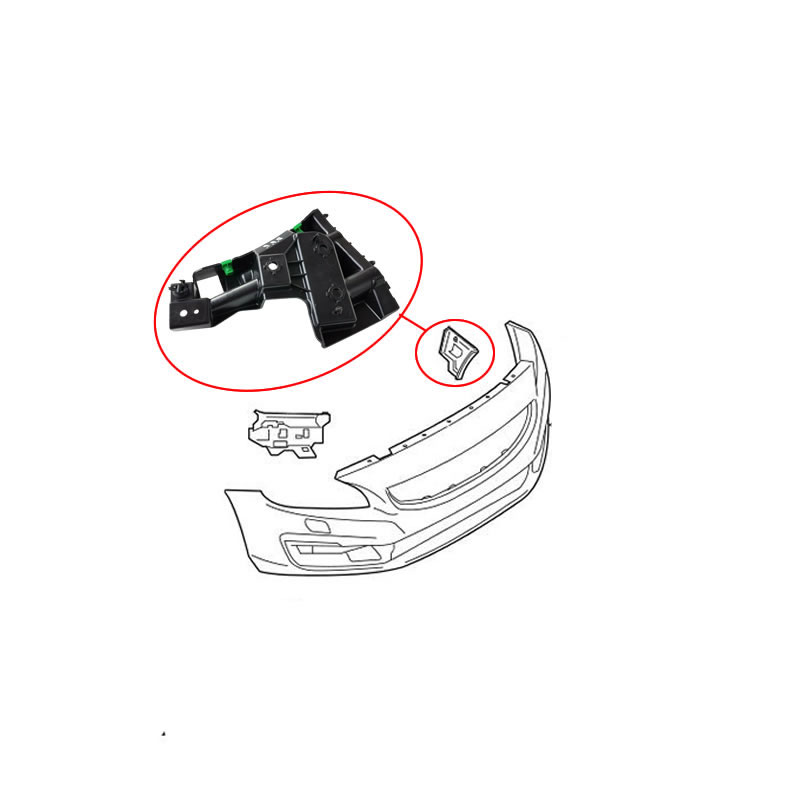 VOLVO S60 / V60 Front Bumper Slider LH 31425463