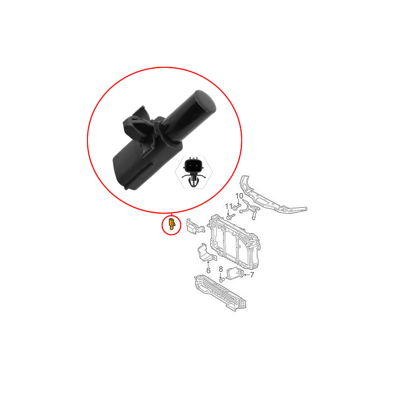 MAZDA Ambient Temperature Sensor G51861764A