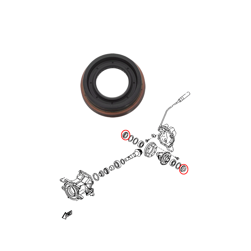 MAZDA 3 / CX-3 / CX-30/ CX-5/ CX-9 Rear Differential Seal KA0127238