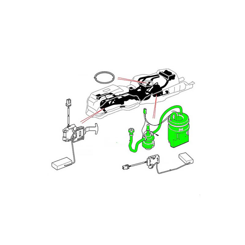 LAND ROVER Fuel Pump HELLA  8TF358316451