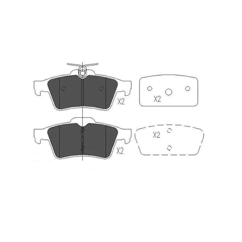 VOLVO / FORD Brake Pads ALTE 31341324