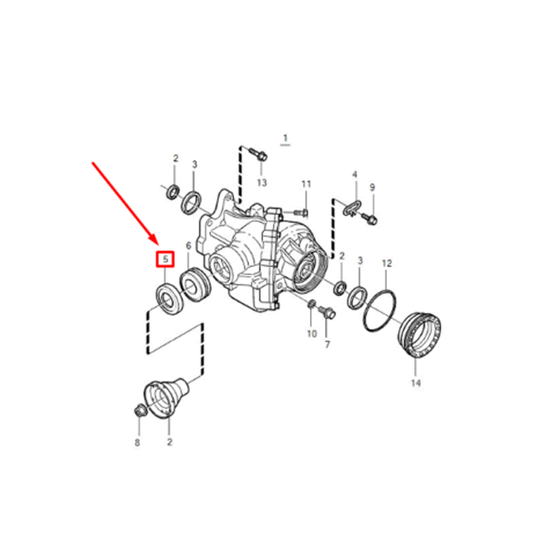 VOLVO V70 Drive Shaft Seal Genuine 9183891 image 3