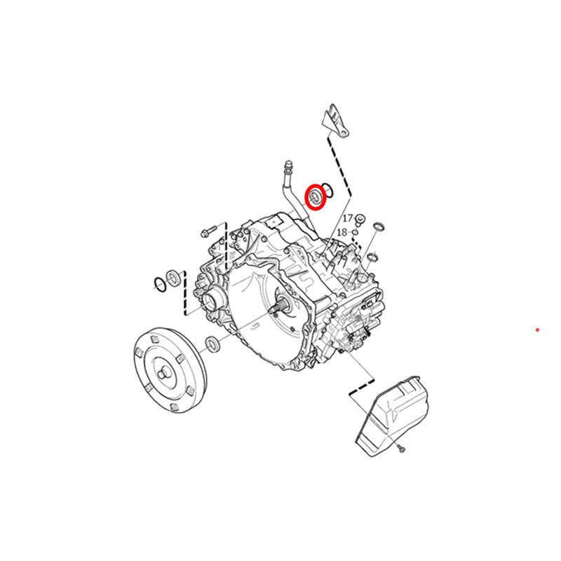 Shaft Seal FEBEST 95GAY43630909C