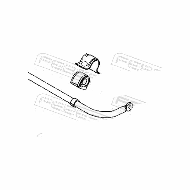 MAZDA Stabilizer Bush FEBEST MZSBKER