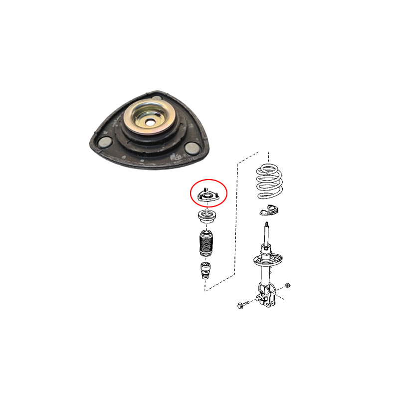 MAZDA Front Shock Absorber Mounting KD3534380C