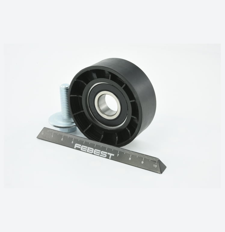 Tensioner Pulley, V-Ribbed Belt FEBEST 2187-FOCII