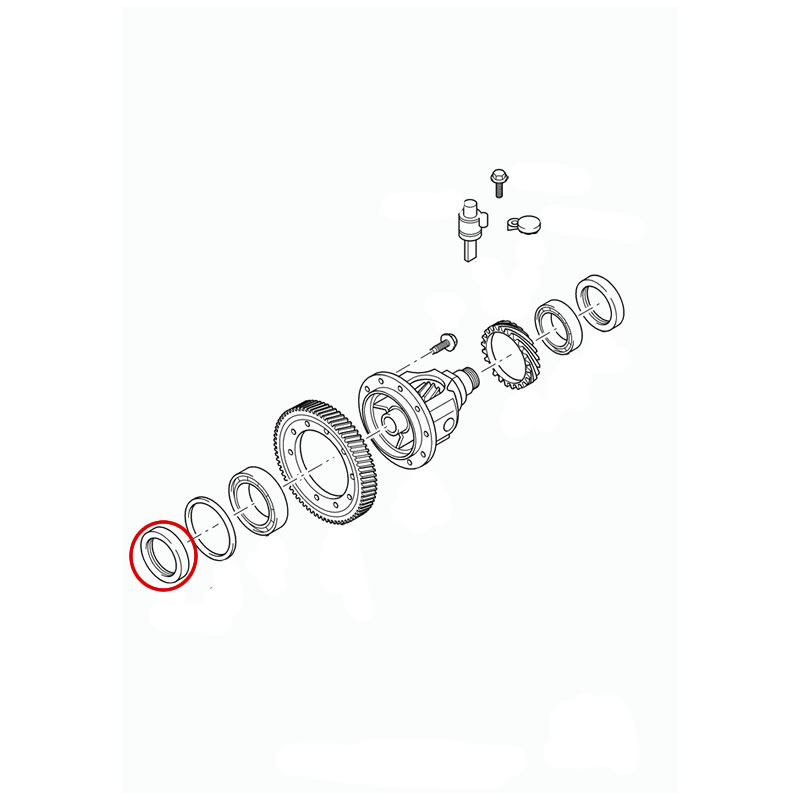 VOLVO Shaft Seal FEBEST 95LDS40551213C image 3